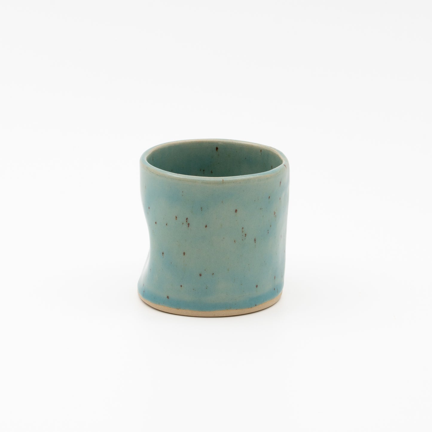 Everyday blue pressed mug