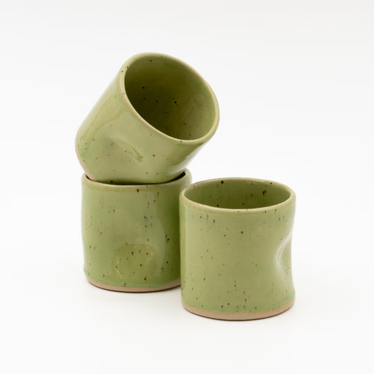 Everyday green pressed mug