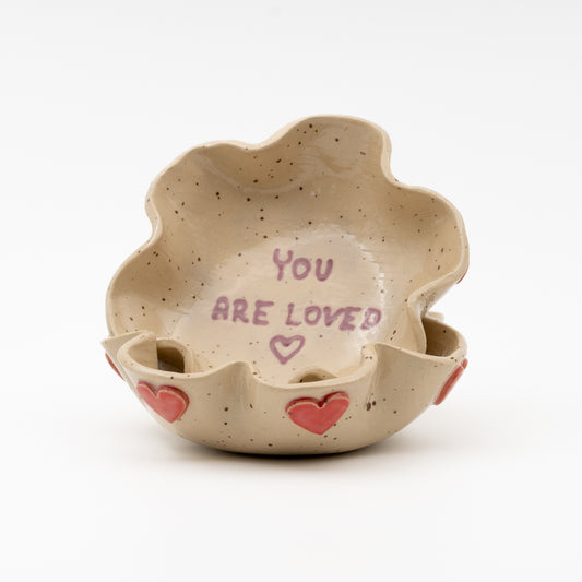 "You are loved" bowl